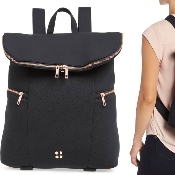 sweaty betty black backpack